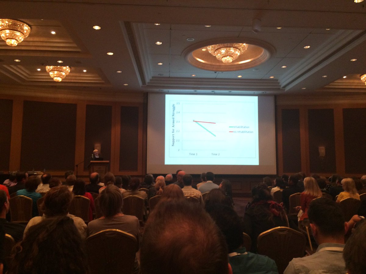 jamiepow's tweet photo. Arie Kruglanski on radicalisation and deradicalisation. Highly salient keynote talk @ #ispp2016 #PoliticalPsychology https://t.co/MsdiW5Ls9u