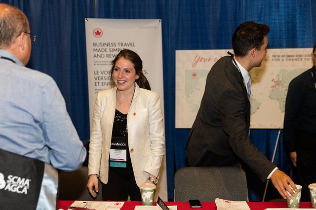 dolores_gut's tweet photo. @AirCanada BDTeam sponsors the @scmanational 2016 Conference, Niagara Falls #SCMA2016 https://t.co/CoyR5bWbPo
