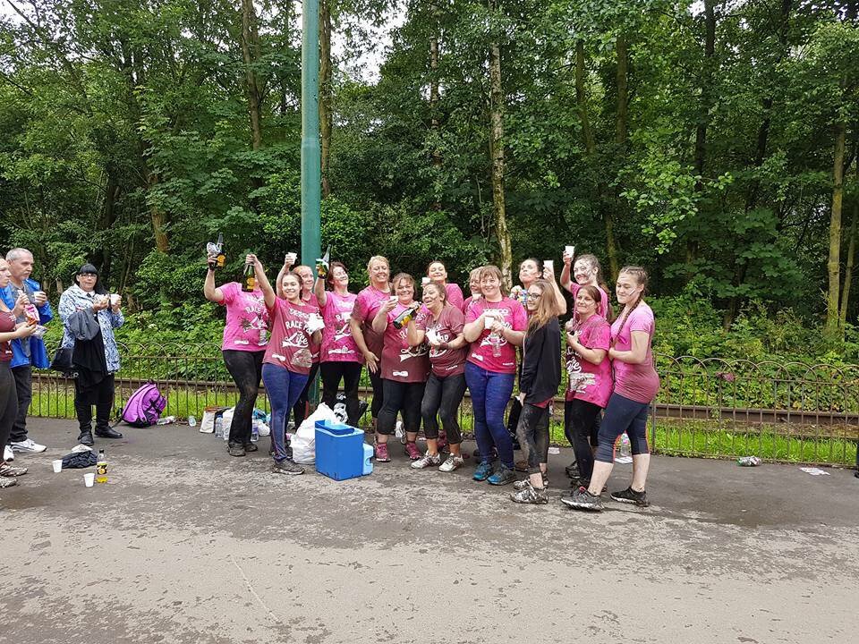 Well done ladies of <a href="/Tesco_Farnworth/">Tesco Farnworth</a>. 5km pretty muddy done. Hilarious fun!@johnmcewan12