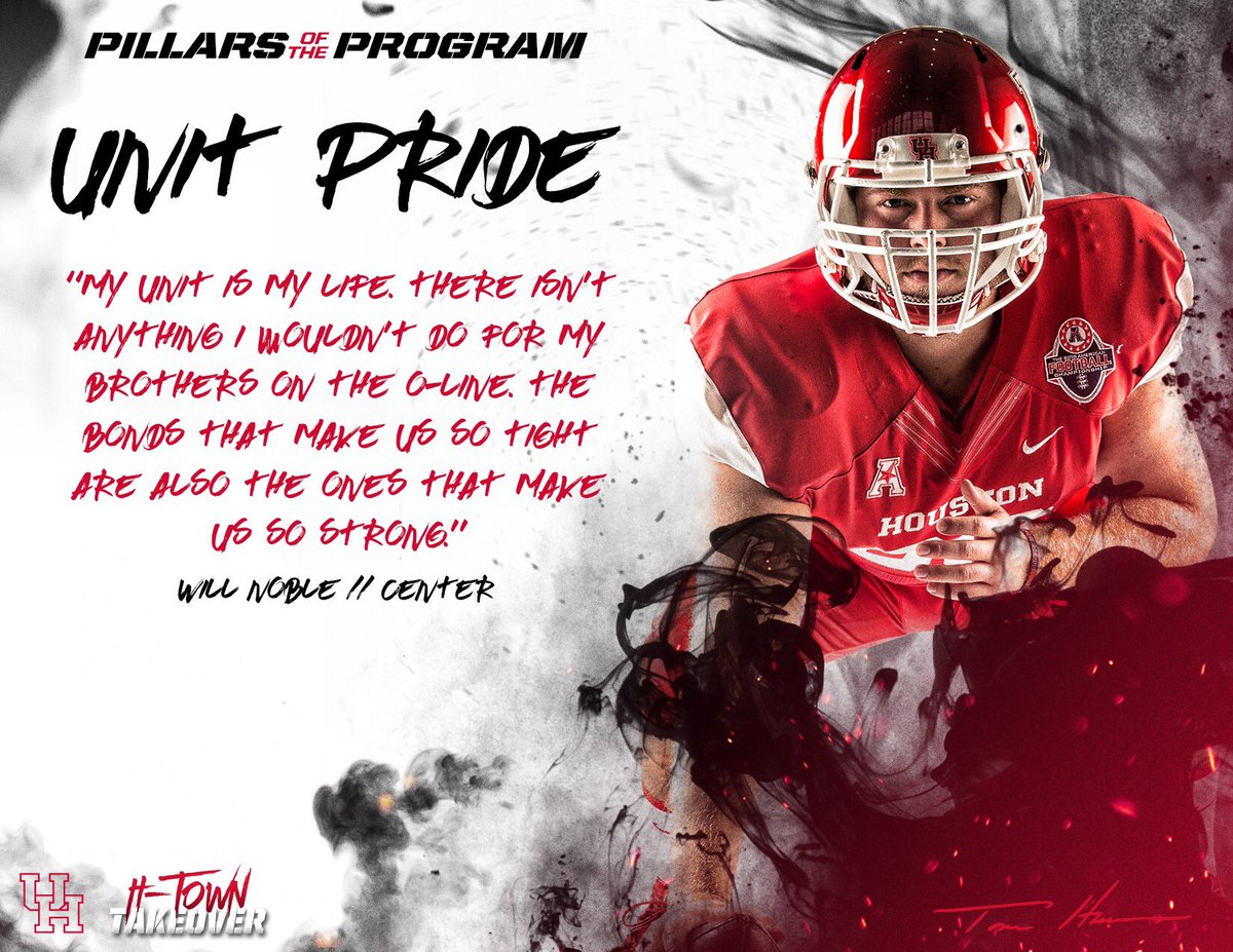 Ed_Jones2's tweet photo. The @UHCougarFB #PillarsOfTheProgram
1-0.
Unit Pride.
Physical & Mental Toughness.
Competitive Focus. https://t.co/blgLSmTNEp