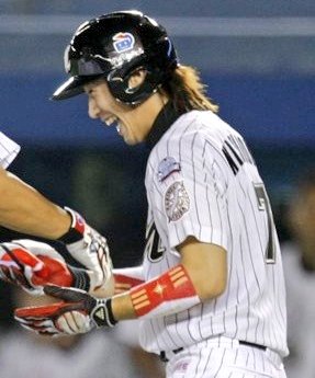 ロッテ時代の剛は本当にかっこいい！この髪が明るくて襟足も長くて