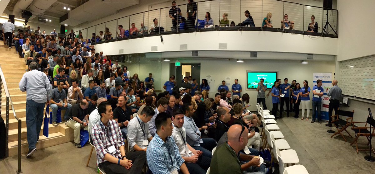 harrylang's tweet photo. Getting ready for a day of #Product talks hosted by #ProductCampLA at @hulu! #productmanagement #pmala https://t.co/GramMCUUX9