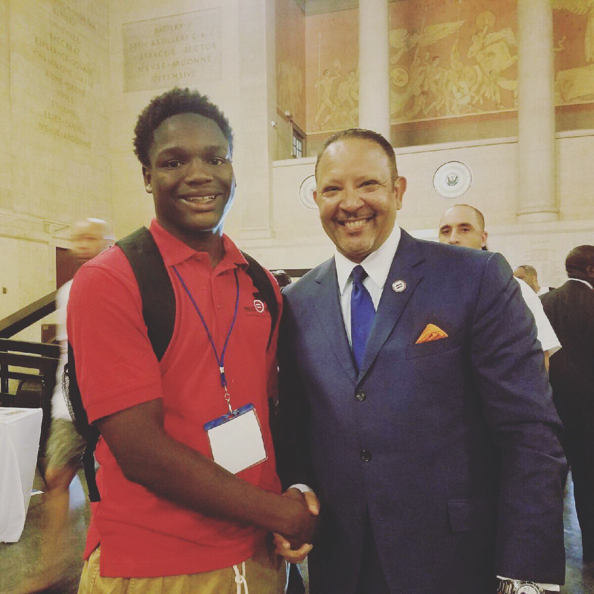ULCC704's tweet photo. Our #projectreadymentor traveled to Baltimore for the @naturbanleague #youthconference @marcmorial ##AtOpportunity https://t.co/q7yHrxGdjF