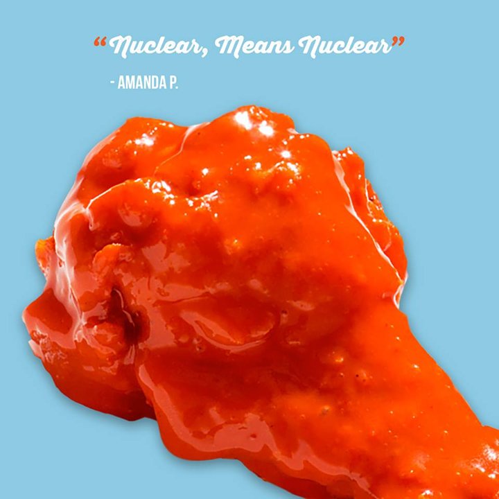 atomicwingsmx's tweet image. Atrévete a probar nuetra #nuclearsauce #atomicwings