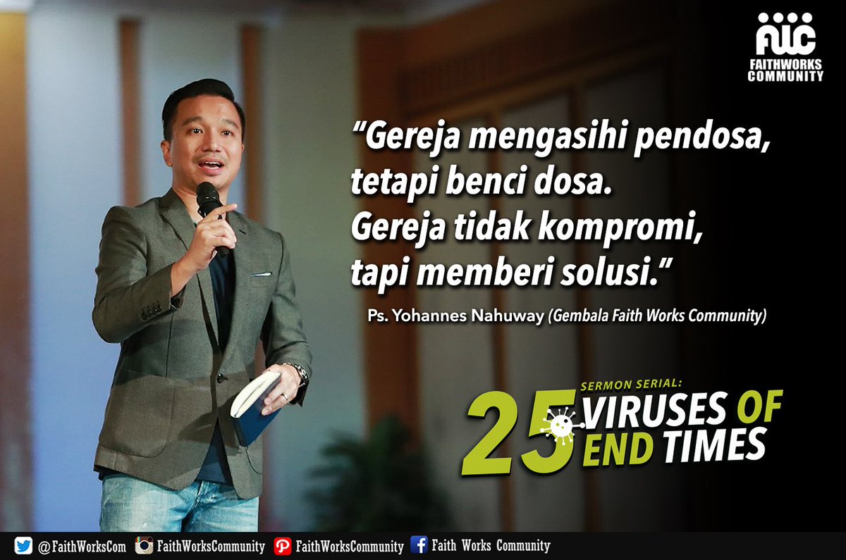 FaithWorksCom's tweet photo. #FaithWorksCommunity bukan berisi anak-anak muda yang sempurna, tetapi berisi anak-anak muda yang mencari solusi. https://t.co/HA1mQhmDFf
