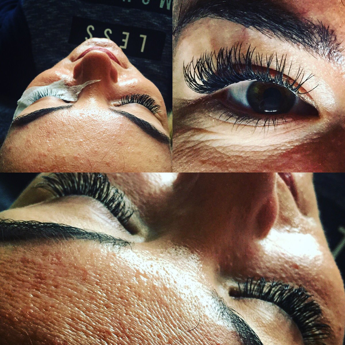Karlibrows's tweet photo. Semi permanent lashes! https://t.co/jQON938biq
