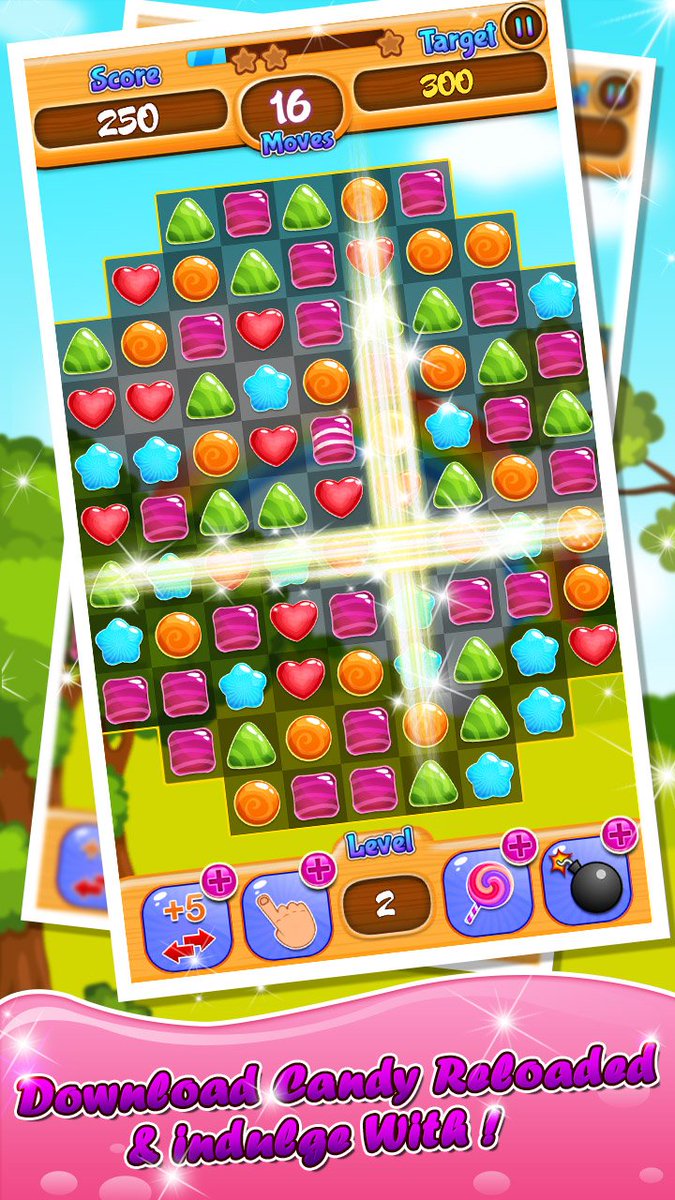 lubolabs's tweet photo. More levels coming soon.
Keep playing #CandyReloaded
#indie #indiegames #indiedev #askerimedokunma #2016in3words https://t.co/pPoGdWLBgu