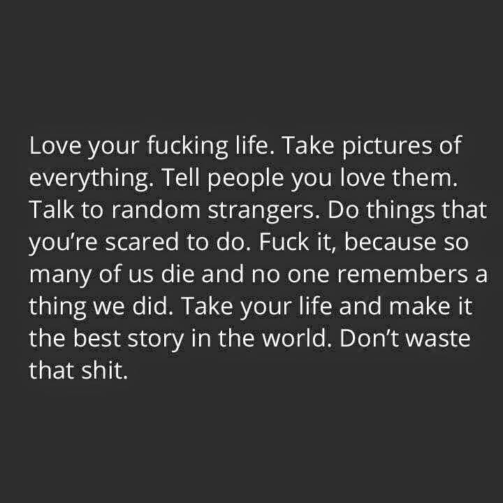 JeffsJourney_Eh's tweet photo. Too much "stuff" in the world today; and as blunt as this message is;it truly struck a chord! #love #scopingprojects https://t.co/Juaa6CL15u