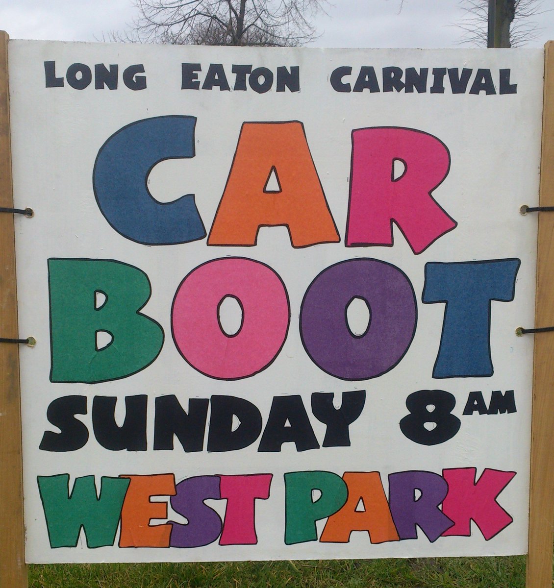 LongEatonCarny's tweet photo. We're having a fundraiser #CarBoot tomorrow. at West Park #LongEaton come along and grab a #bargain https://t.co/WfCsGRgh8X