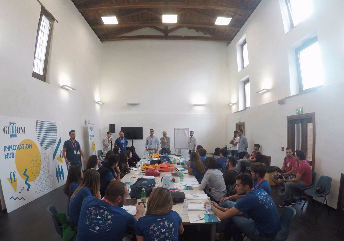 #gih #dreamteam '16: Day 2 - talking about #innovationdesign
#Giffoni2016  #innovation