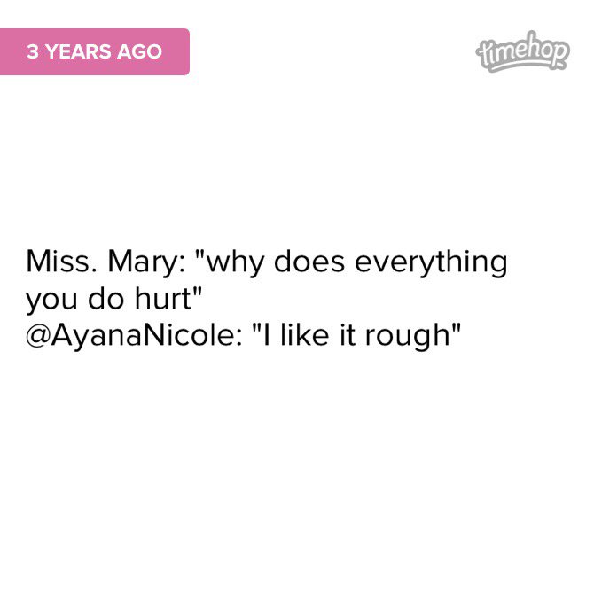 marisamond's tweet photo. Bahahhaa @AyanaNicole https://t.co/gd2oXeYaht