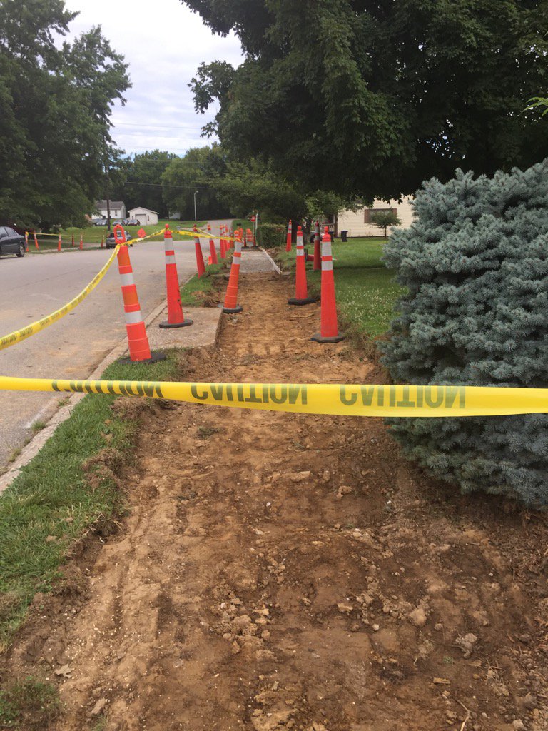 DonnaHeckerKY's tweet photo. New sidewalks for Blanton Acres! #neighborhoodpower #strongcommunity https://t.co/pLyZOBS9pU