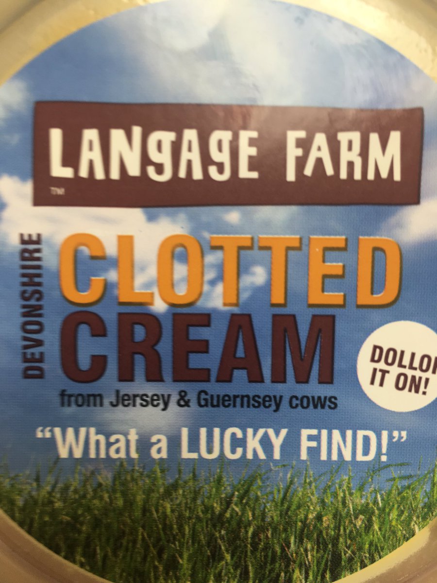 BabbExp's tweet image. Proud to say we now stock Langage Farm Clotted cream. #Langagefarm #devonisbest #localchoice
