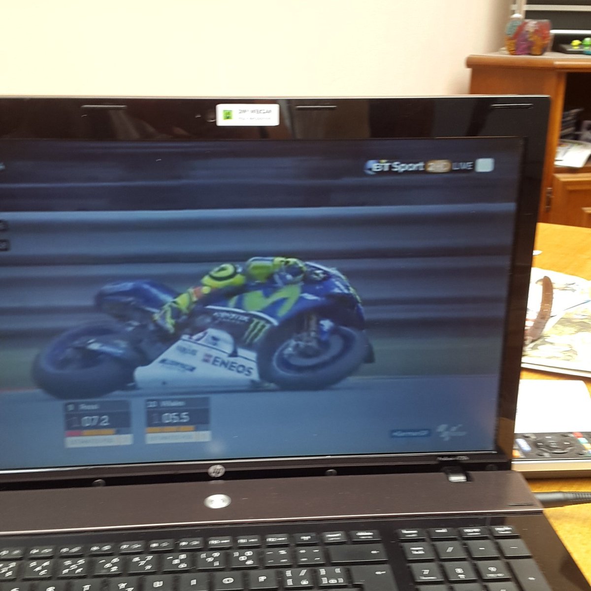 Zapik46's tweet photo. #ValeYellow46 #gpgermany #MotulSuperFan #MotoGP #qualifications #govalego46 https://t.co/Fr7e8jIANu