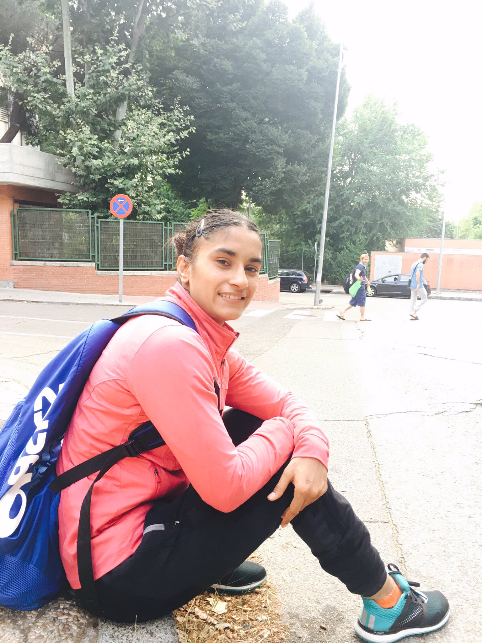 Vinesh Phogat on Twitter "Last day of training camp...👍 