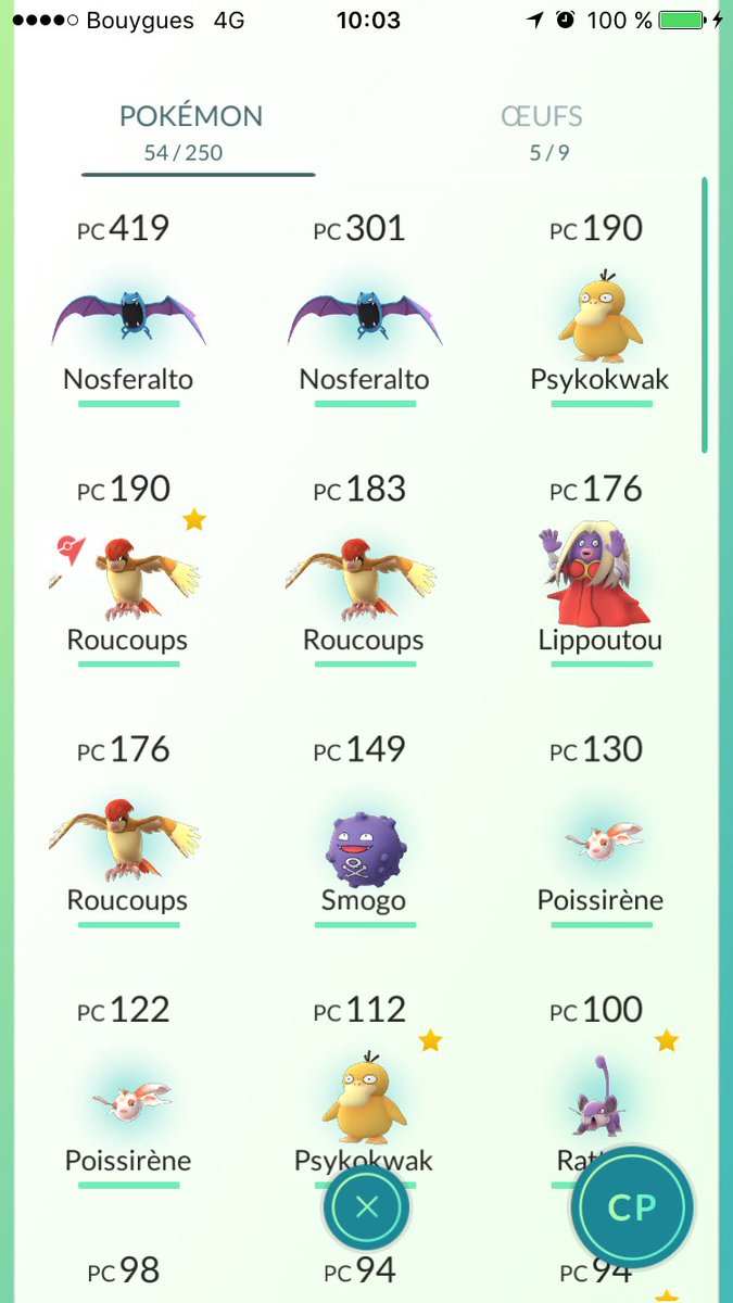 Jessynergie's tweet photo. Ca va je me debrouille pas mal #PokemonGo https://t.co/7OHiUjHARc