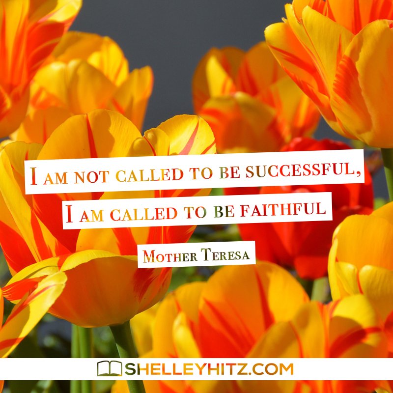 shelleyhitz's tweet photo. Faithful > Successful

Always a good reminder to me. Do you agree?

#amwriting #christianauthor https://t.co/F0t87awIRO