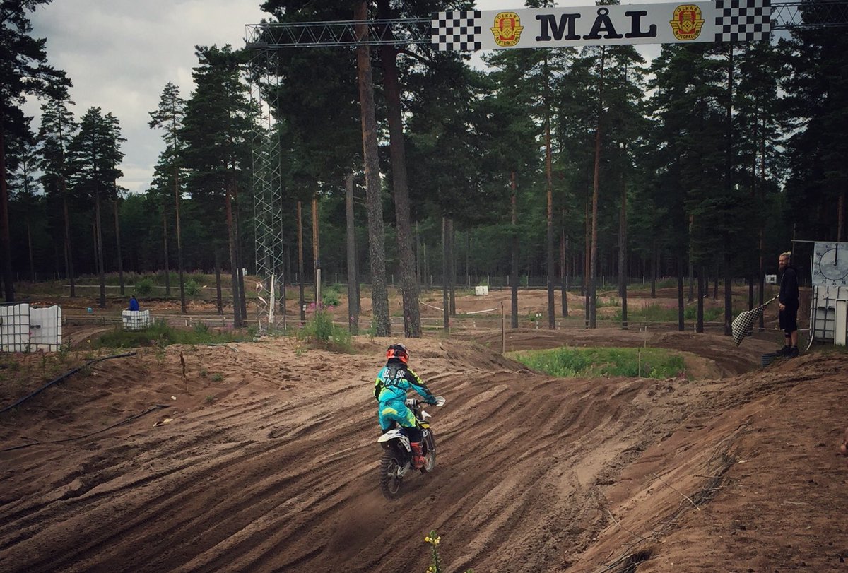 lindasilja's tweet image. Victory today for Alexander 
Awesome race!  

#motocross #771 #mx #Folkare #sweden #racing  mxracing771.se
