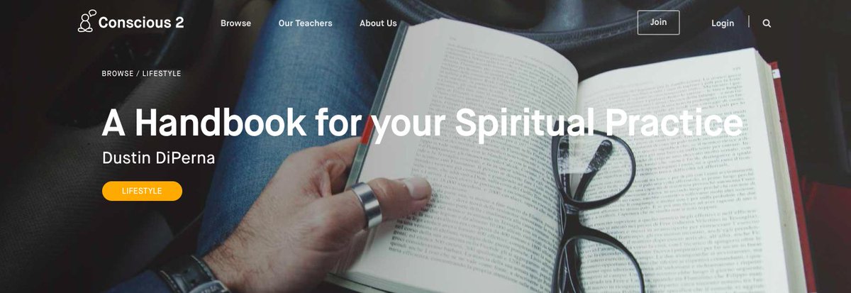 dustindiperna's tweet photo. My new course with Conscious2: "Handbook to Spiritual Practice". https://t.co/fScQTf0vje #mindfulness #meditation https://t.co/XaGnnzEUFU