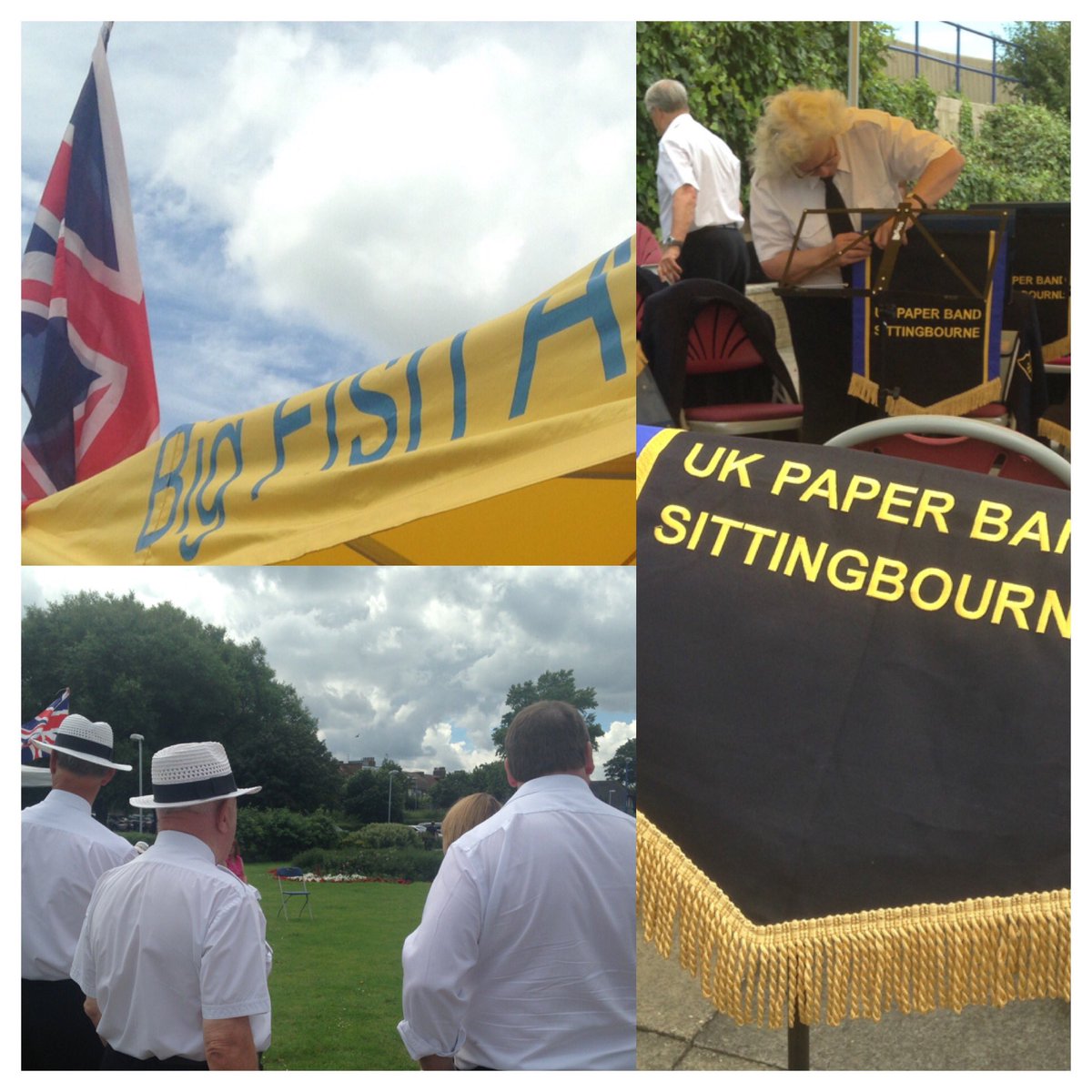 #Sheppey #promenade #festival  free #brassband concert in Beachfields #Sheerness <a href="/VisitKent/">Visit Kent</a> <a href="/Visit_Swale/">Visit Swale</a>