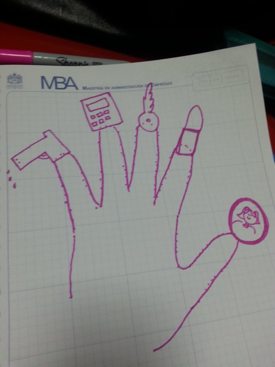 laurabiancha's tweet photo. #mbacali17  mano multitarea https://t.co/imJC2o16h6
