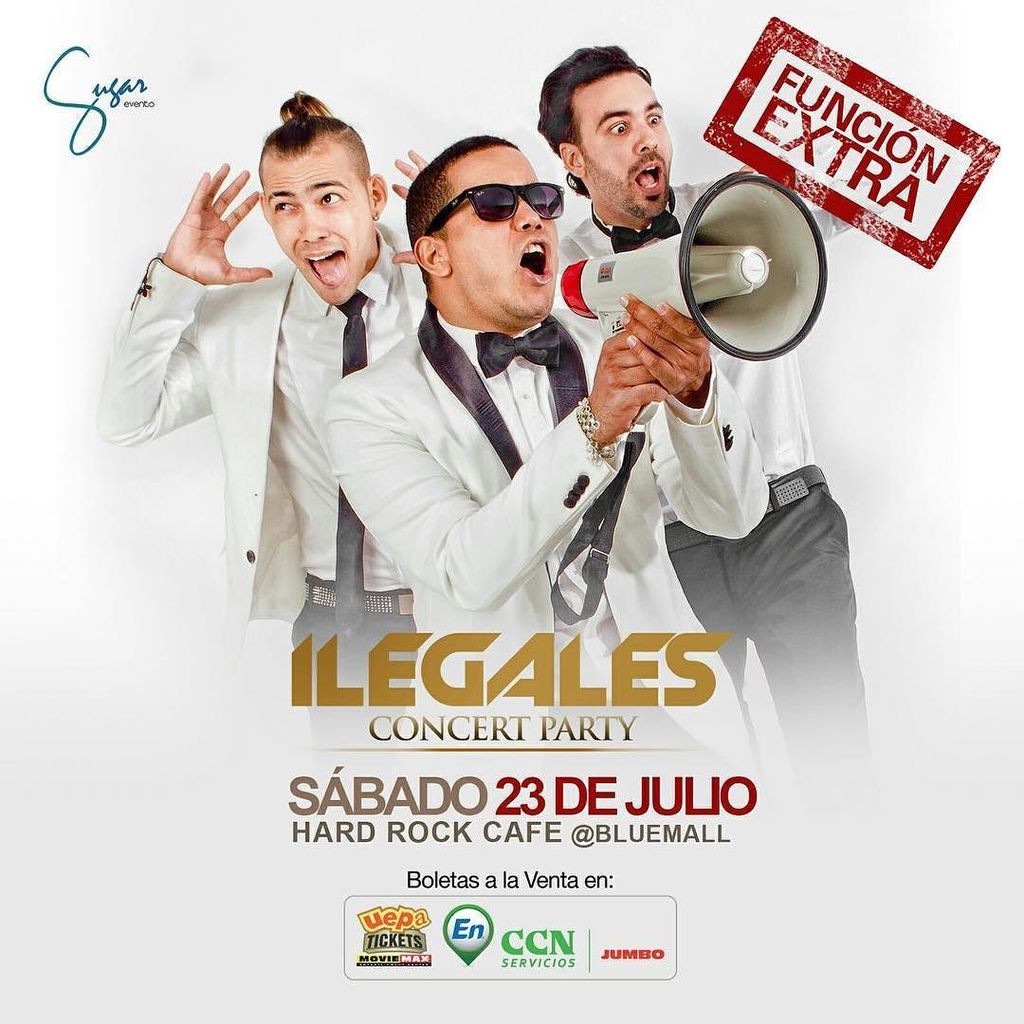 Reconocidosnet's tweet photo. Sabado 23 de Julio en @hrcsd #FuncionExtra #IlegalesConcertParty para los que se perdieron… https://t.co/32DkWo9GYy https://t.co/iSWHM8H2oo