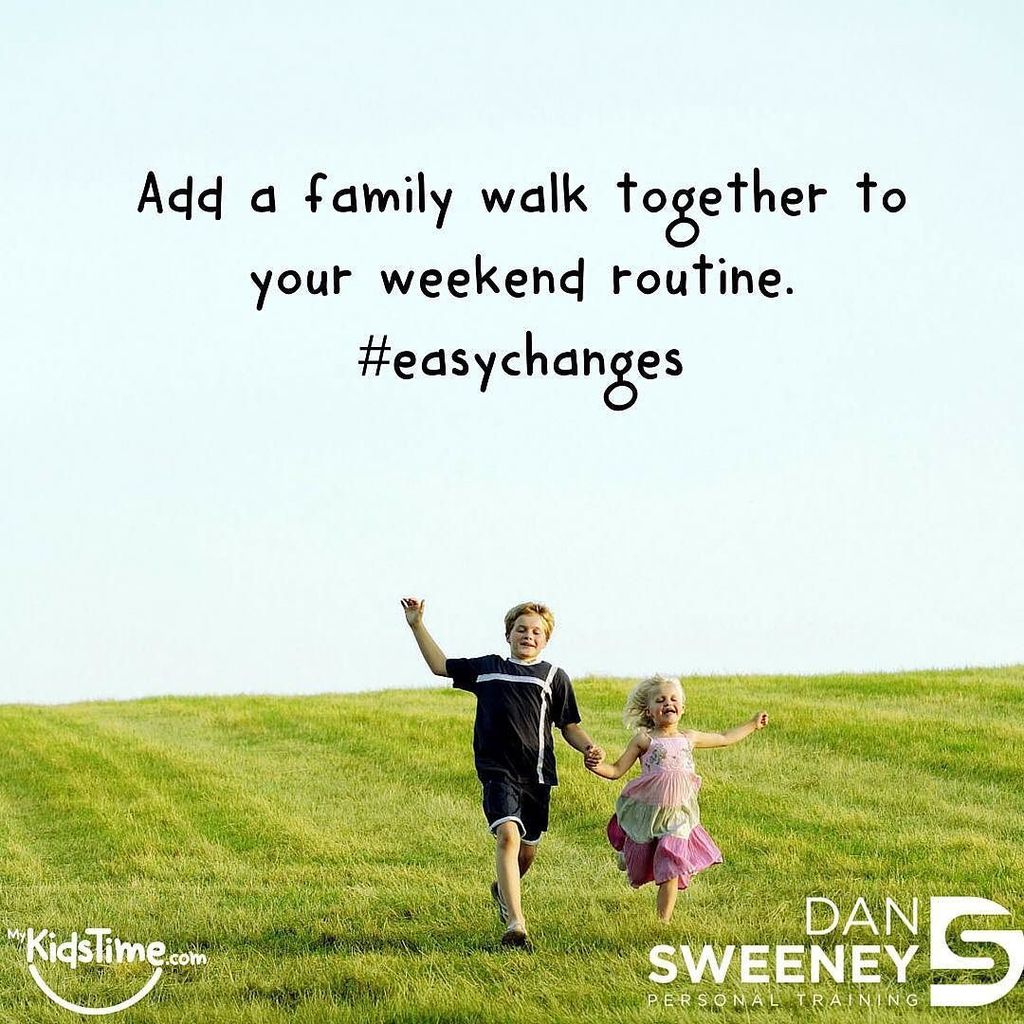 mykidstime's tweet photo. Add a family walk together to your weekend routine #easychanges @dansweeneypt more easy ch… https://t.co/dkwKObNXX5 https://t.co/SolemNCTrA