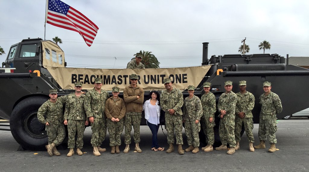 RealErinCruz's tweet image. At the Sun and Sea Festival in Imperial Beach ... @usnavy #BeachmasterOne #Coronado #ParadeFun