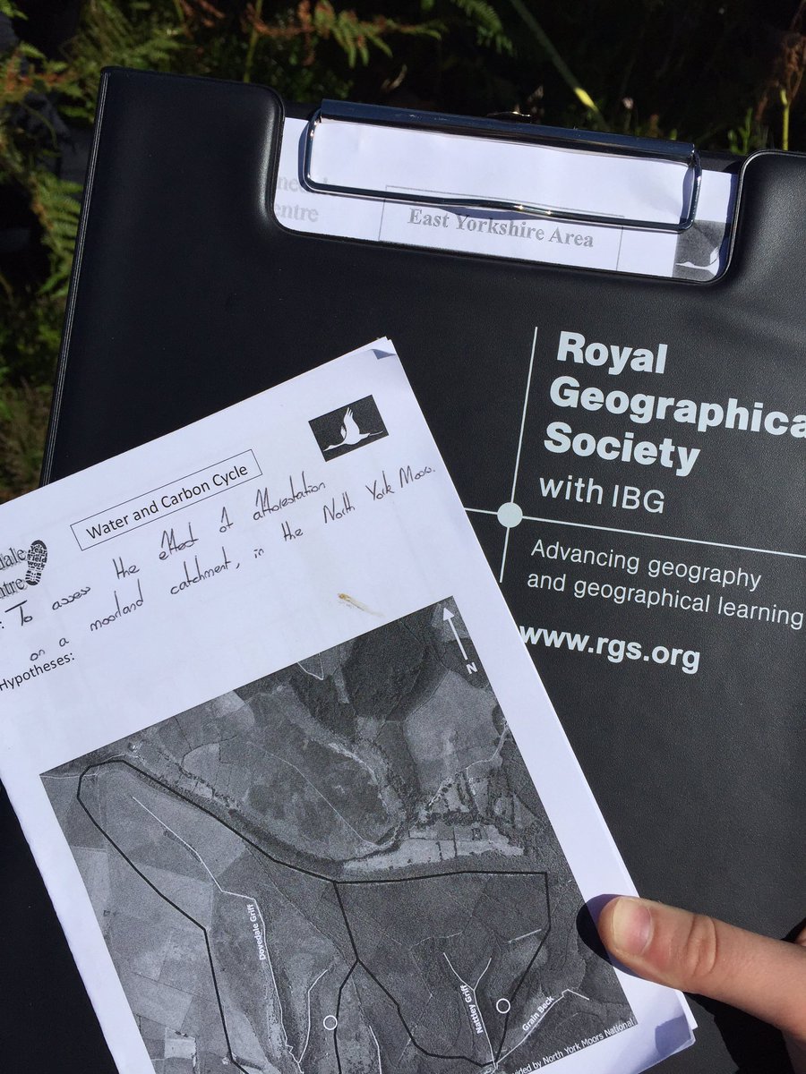 kate_stockings's tweet image. @RGS_IBGschools What effect does afforestation have on a moorland catchment? #leadingandlearning #yearoffieldwork