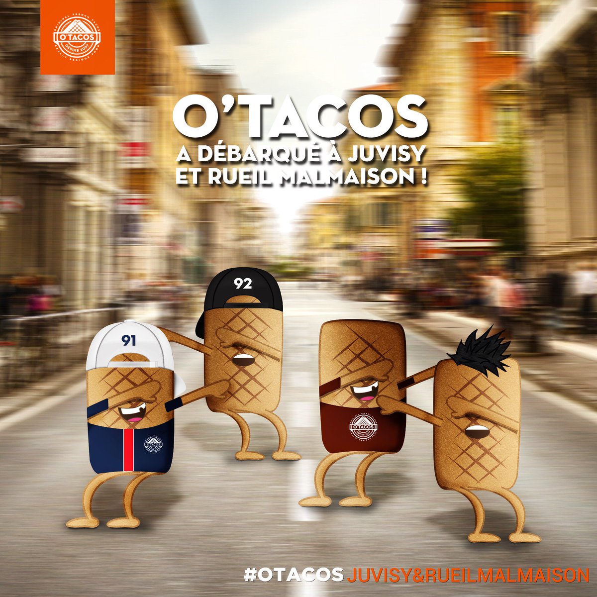 Otacos_France's tweet image. 🎉 Les restaurants #Otacos de:
📍 Juvisy sur Orge
📍 O'parinor 
📍 Rueil Malmaison 
sont officiellement ouverts 🎉