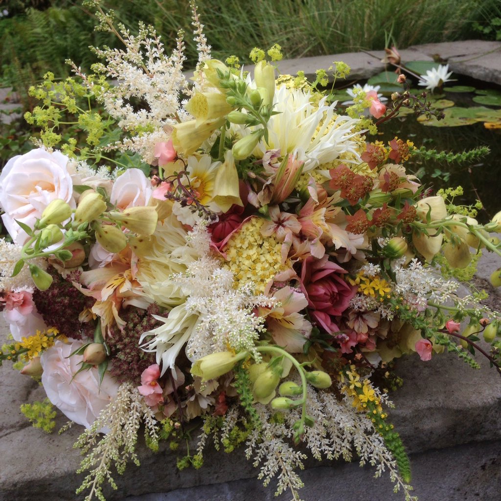JaneFlowerjane's tweet photo. #peace and #tranquility with my #britishflowers I wish you all some this weekend! https://t.co/m6byibhnUz