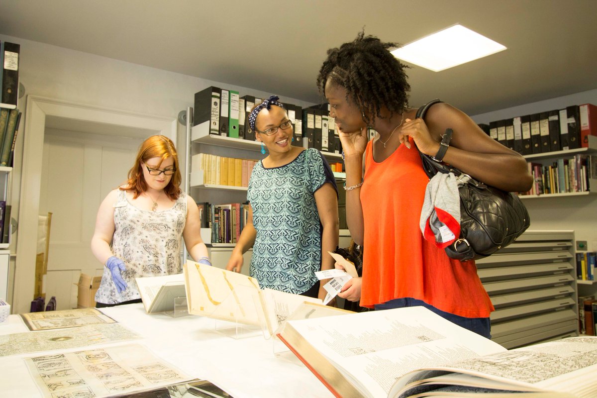 Also this #WalthamstowGardenParty weekend, see original Kelmscott Press books in our library