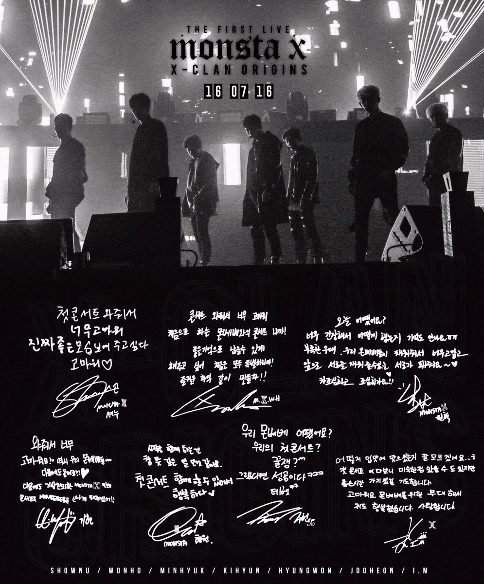 kissMSTX's tweet photo. [TRANS] 160716 #MONSTA_X
#MOBSTAX #The_X_CLAN_ORIGINS
FOR. #MONBEBE
#ขอบคุณนะมอนเบเบ้ #จากมอนสตาเอ็กถึงมอนเบเบ้ https://t.co/ju36DSptcw