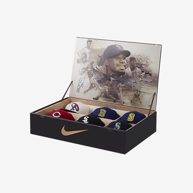 SneakerShouts's tweet photo. Now Available via Nike 
Ken Griffey Jr. "Hall of Fam" Cap Box
https://t.co/YABpfTC8sQ https://t.co/OkTpe9GQgR