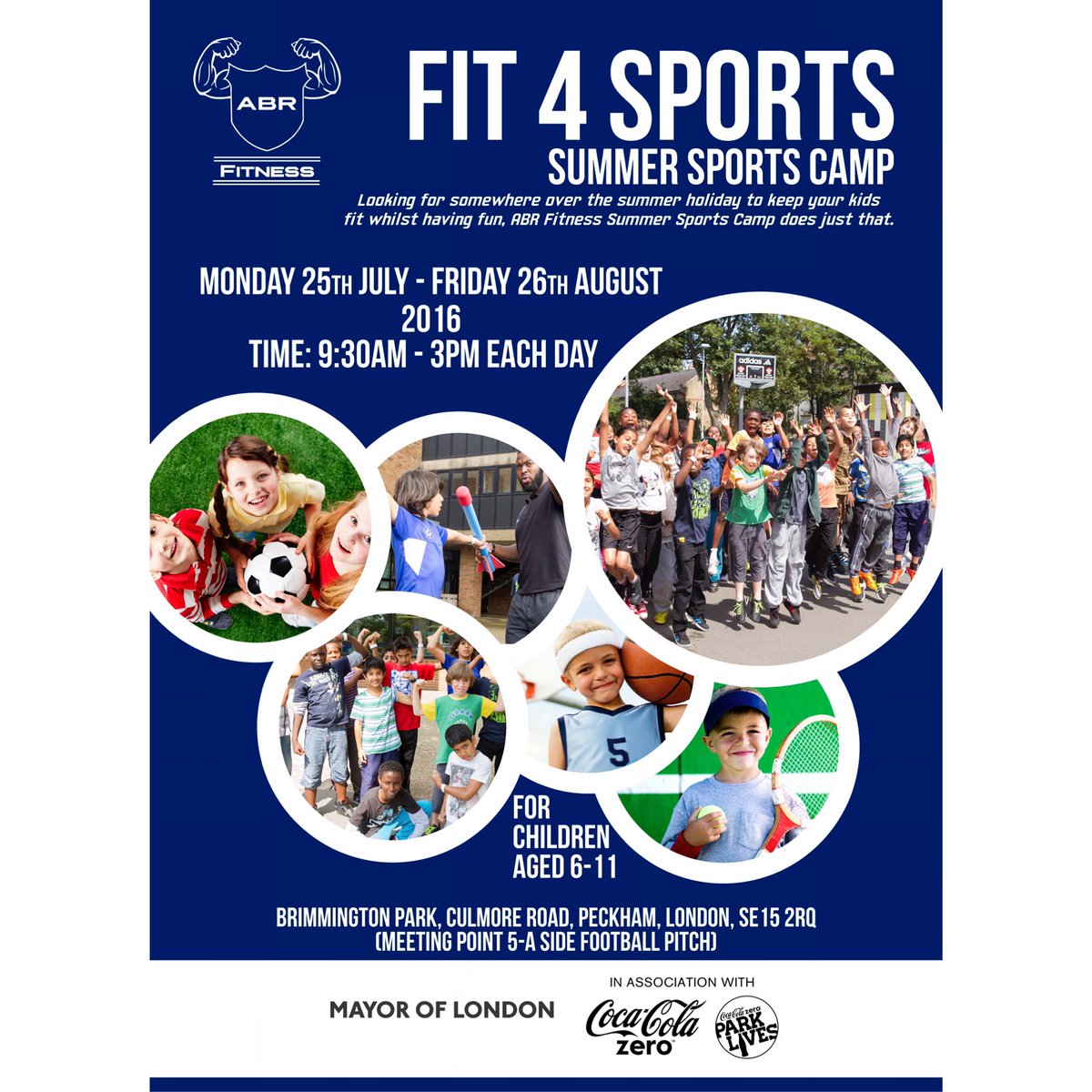 Looking for a summer camp for children to keep fit whilst having fun 💪🏾 for more details contact info@abrfitness.com