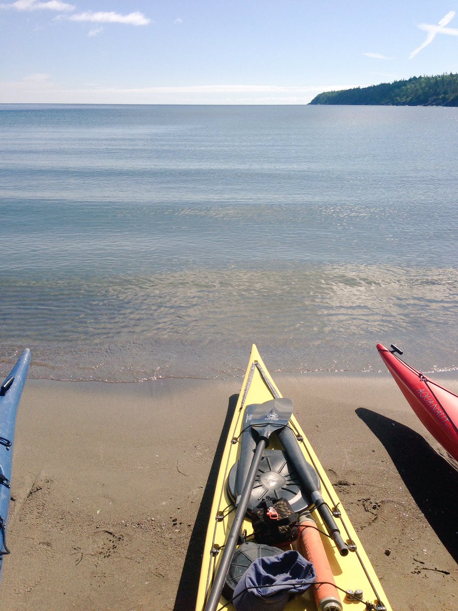 ExplorersTread's tweet image. We love our job! #kayak #guide #brucepeninsula