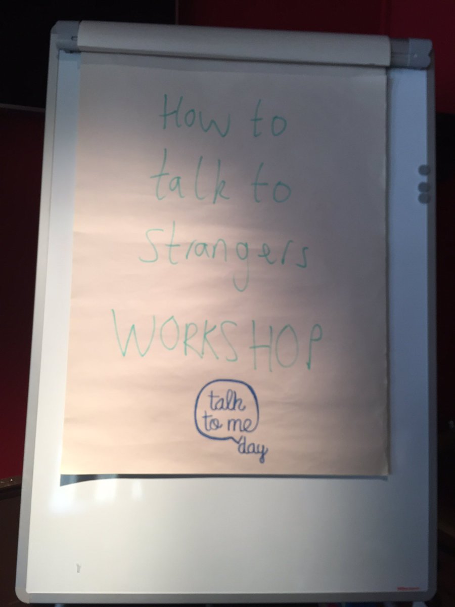 Scared of talking to strangers? Fear no more! <a href="/GillianSocial/">Gillian Sandstrom</a> will guide us and it's not too late to join!