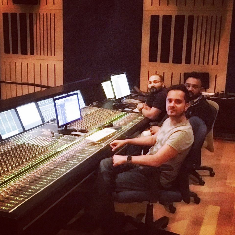 raghavsachar's tweet image. Doing some post production stuff for #RustomVahi #PostProductionDiaries #DolbyAtmosMix