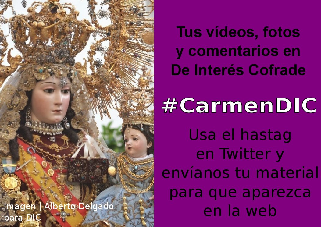 Hoy te contamos el minuto a minuto de la salida del Carmen en deinterescofrade.es/2016/07/direct… con el hastag #CarmenDIC.