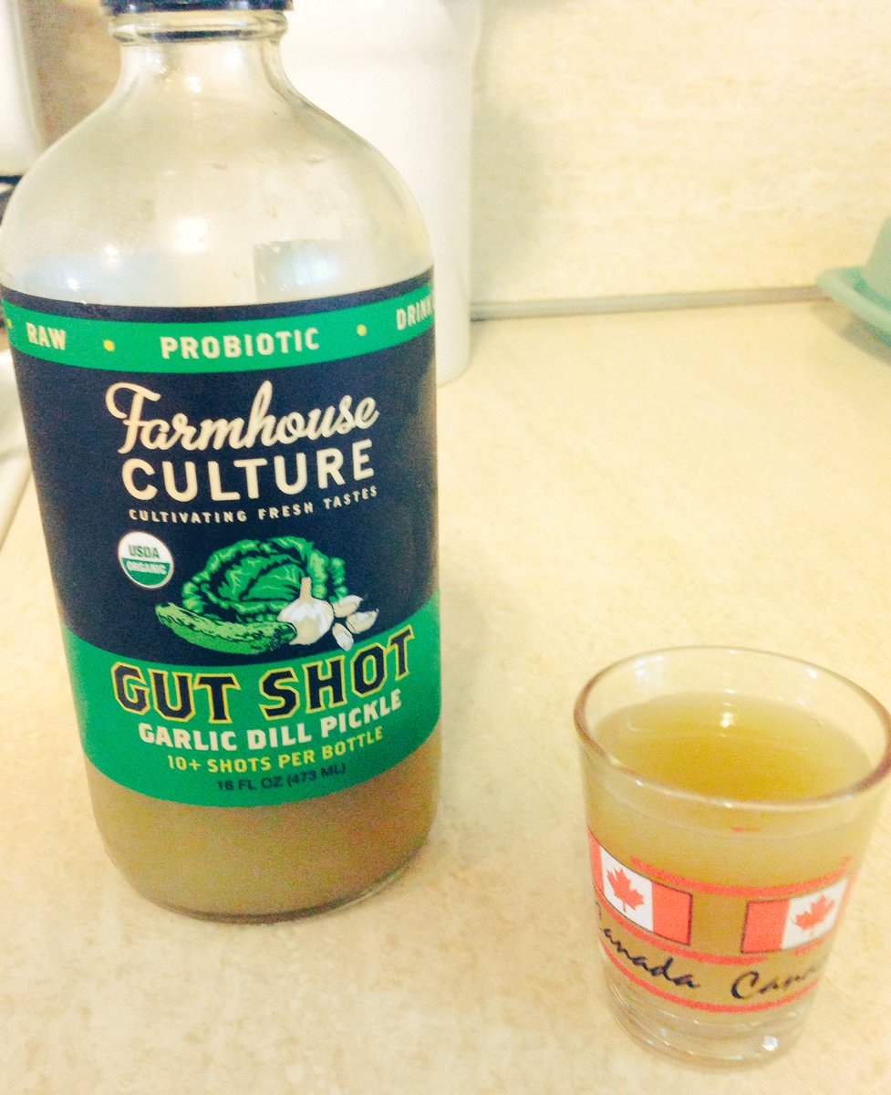 Saralyns's tweet photo. Strangely delicious! #gutshot #fermentedfoods https://t.co/STUEjTwt0m