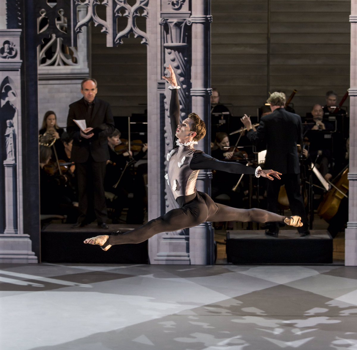 We're really enjoying our time <a href="/GarsingtonOpera/">Garsington Opera</a> here's Joshua Barwick leaping in The Creation. Two shows left.