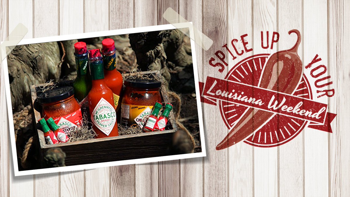 We've got what it takes to spice up your Louisiana Weekend! Enter here and you could win.
bit.ly/LaWknd-Spicy