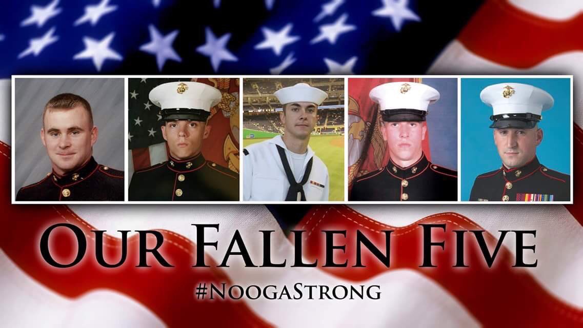 cSmallVictories's tweet photo. One year ago. We will never forget #SkipWells #Chattanooga #NoogaStrong #NeverForget #SupportOurTroops https://t.co/nYsFGlNKgn