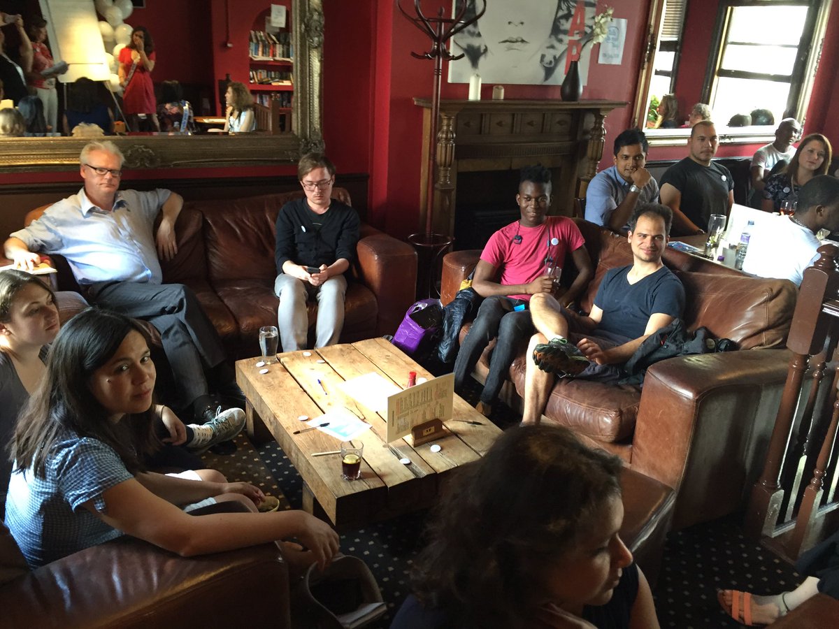 How do you start a conversation with a stranger? Compliments! Smile! Offer help! Lots of ideas from the room!