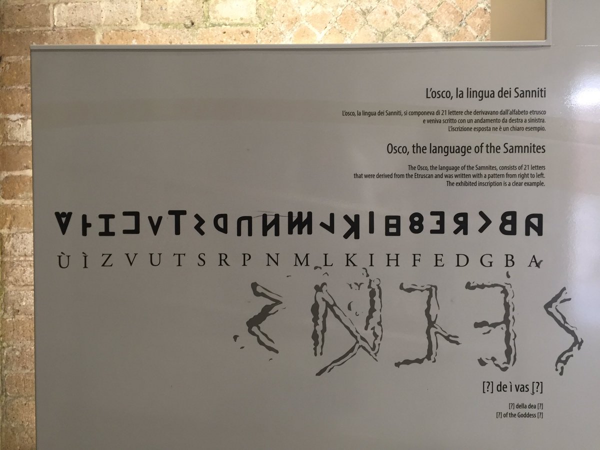 Dr Sophie Hay Teach Yourself Oscan Deciphering The Language Of The Samnites The Italic Tribe That Inhabited Pre Roman Pompeii