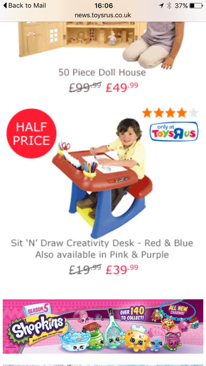 Great offer <a href="/ToysRUs/">Toys"R"Us</a>