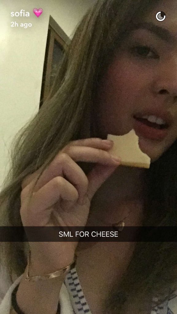 _SOFIAddicts's tweet photo. snapchat update 😍💗 @iamsofiaandres https://t.co/byYg489zAK