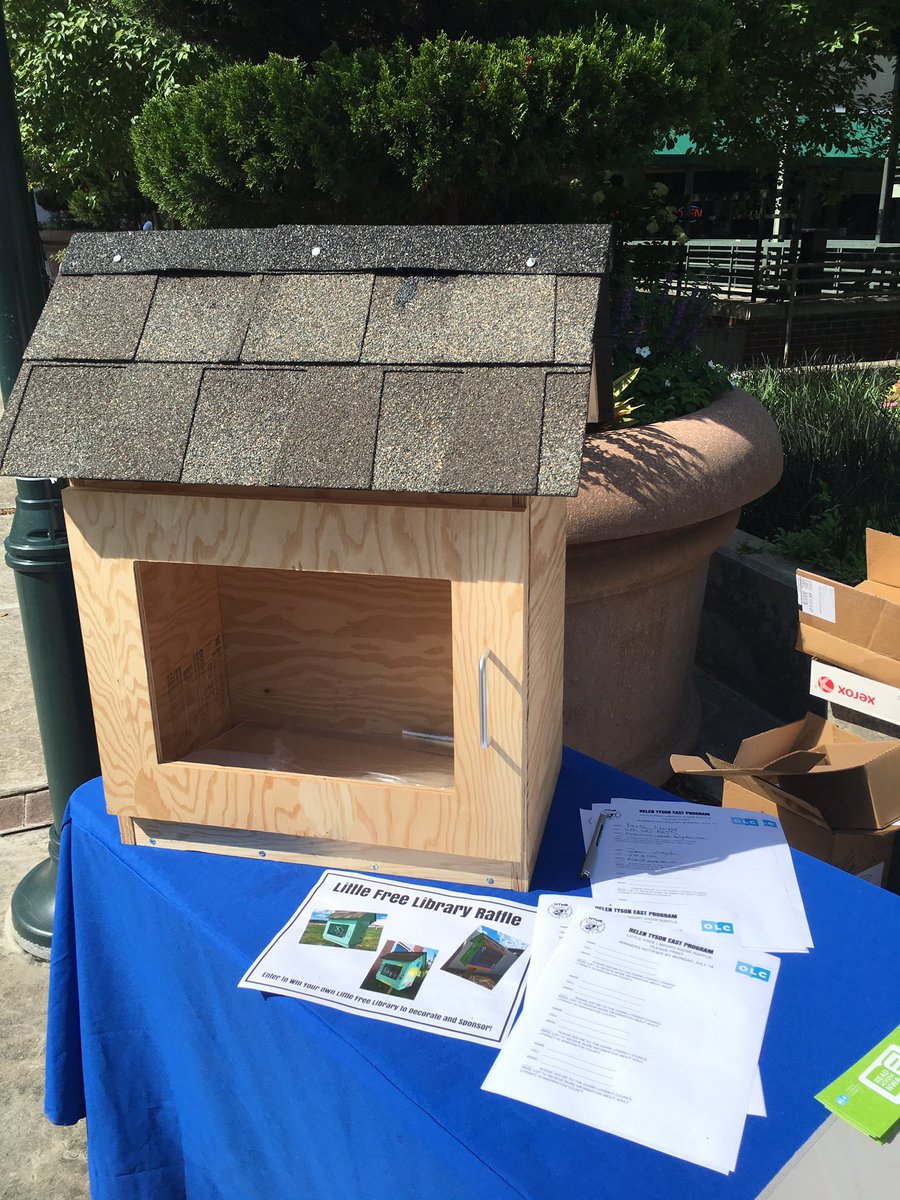 OzarkLiteracy's tweet photo. We're at the @FayFarmMarket today too! Enter to win a Little Free Library. #readNWA https://t.co/KgwRqulASQ