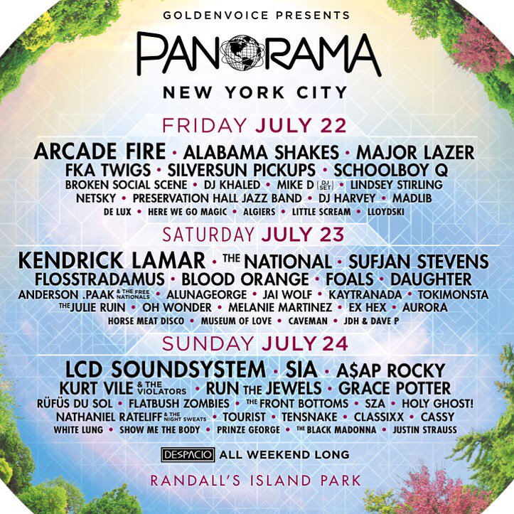 RoughTradeUS's tweet photo. We're giving y'all another chance to win a pair of tix for any day at @PanoramaNYC! Retweet to enter and tag us! https://t.co/KoqEyMM0qX
