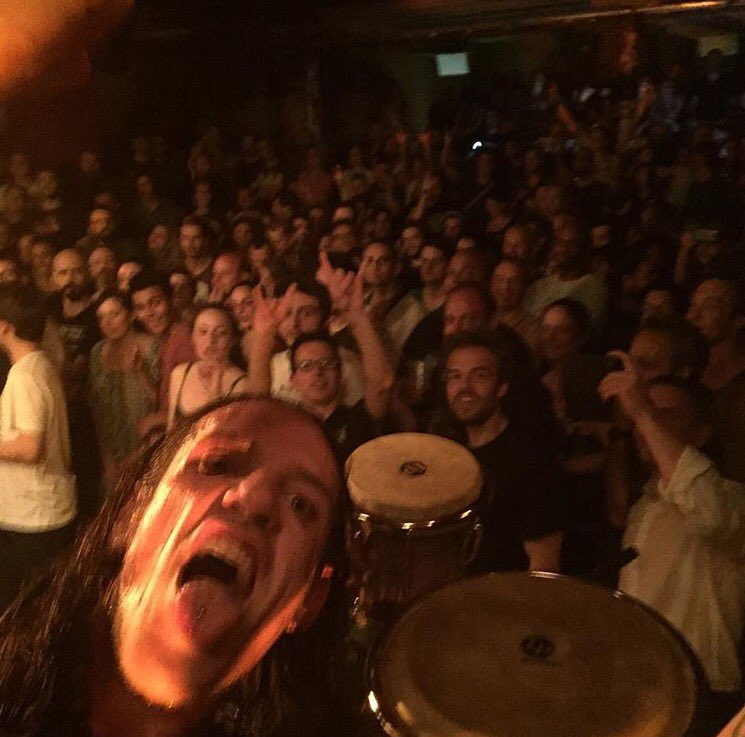 BudosBand's tweet photo. Merci Paris. C'est magnifique! Bozzi loved you! #BudosMayhem @lamaroquinerie https://t.co/5Ofxanpxyd